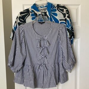 2 like new washable cotton Women's Tops